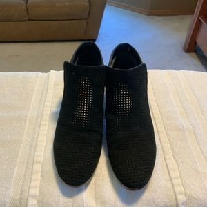 Sam Edelman perforated suede bootie